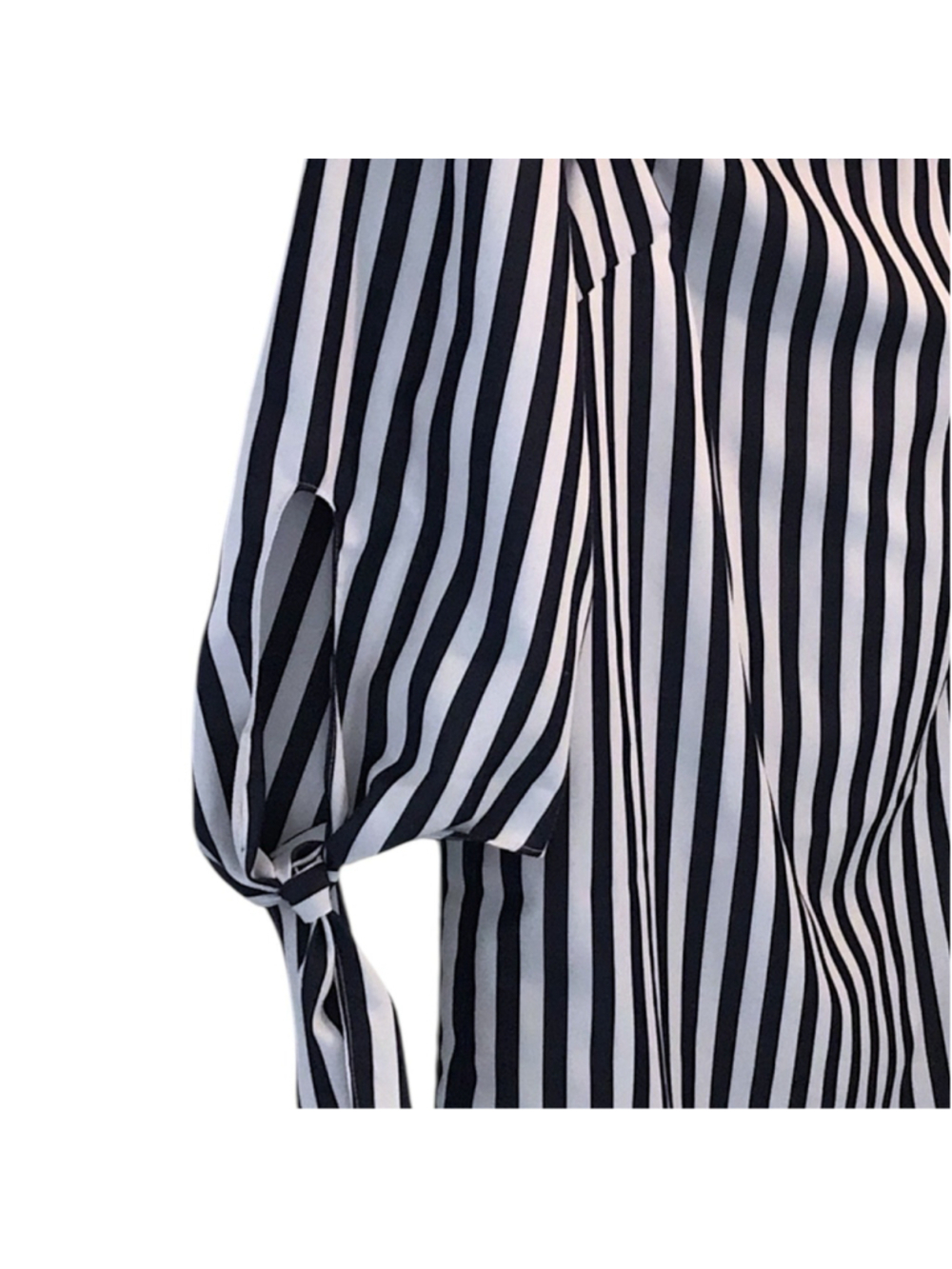 Boston Proper Womens XL Off The Shoulder Mini Dress Stripe Nautical Coastal NEW - Picture 3 of 14